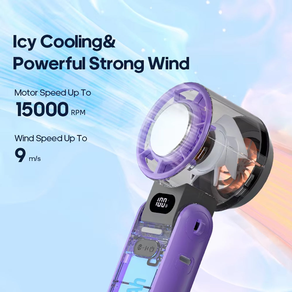 Handheld Turbo-Ventilator met Halfgeleiderkoeling voor Directe Koelte