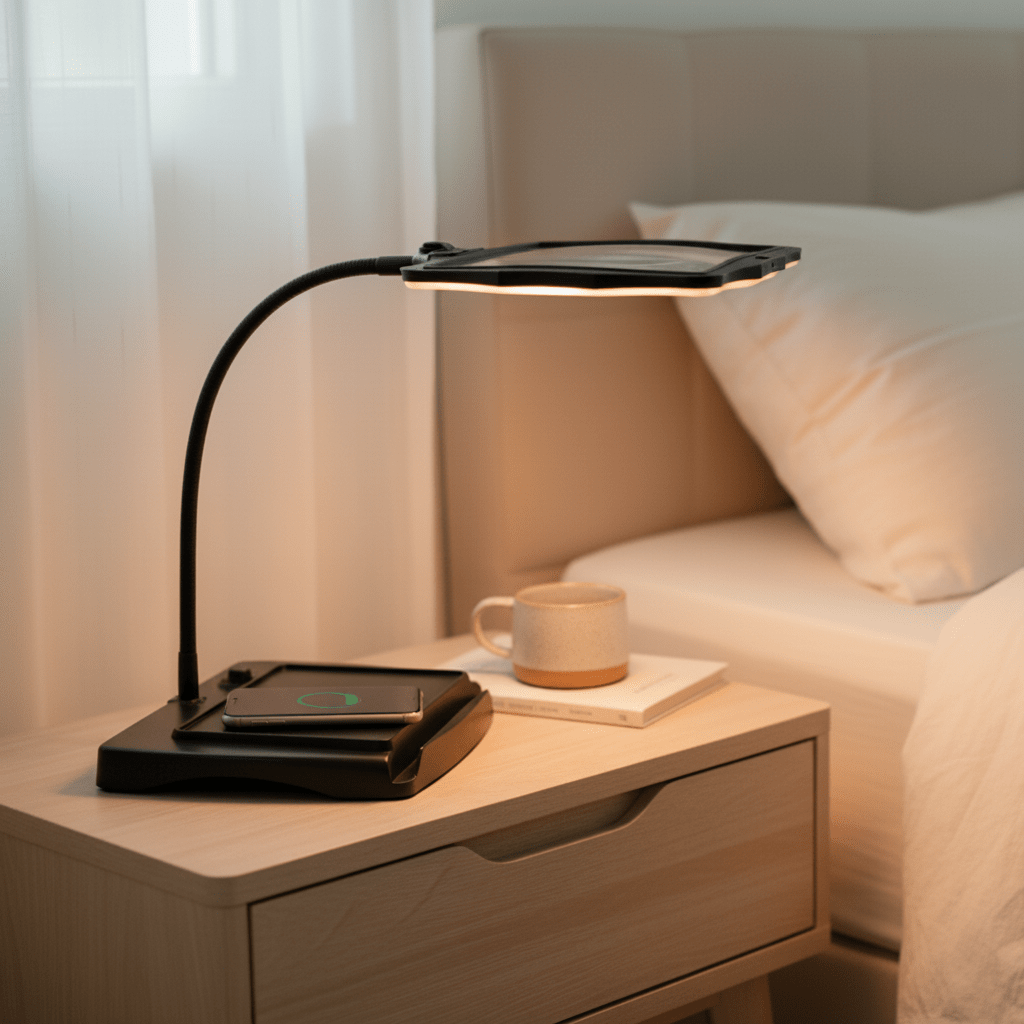 HANDWERK LUX – Tafelmagnifier met LED voor nauwkeurig werk en duidelijke details