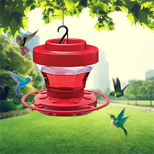 Hangende bijenbestendige kolibrie-waterdispenser