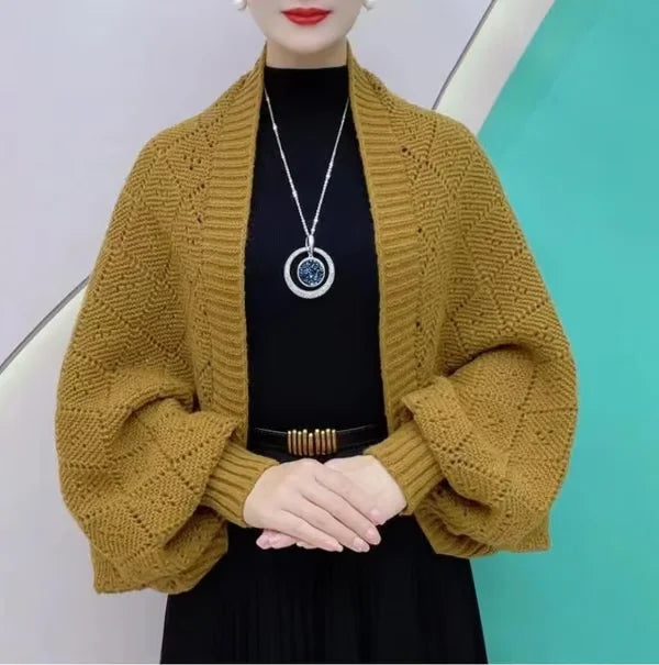 Hannah – Cardigan met Sjaalkraag