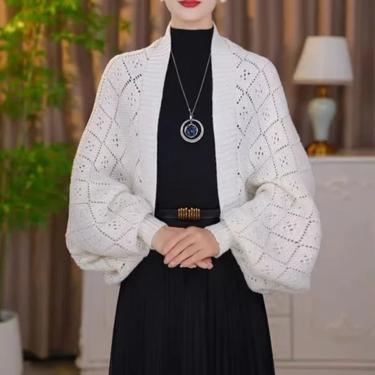 Hannah – Cardigan met Sjaalkraag