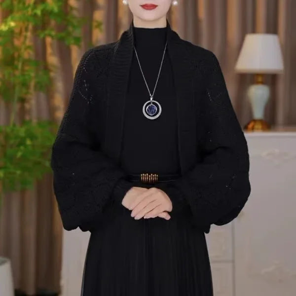 Hannah – Cardigan met Sjaalkraag