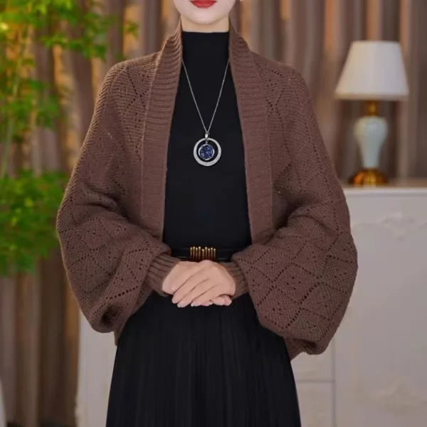 Hannah – Cardigan met Sjaalkraag