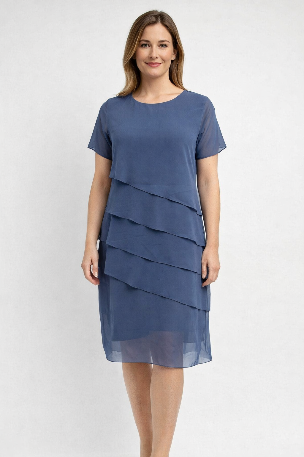 Hannah - Elegante Slankmakende Jurk