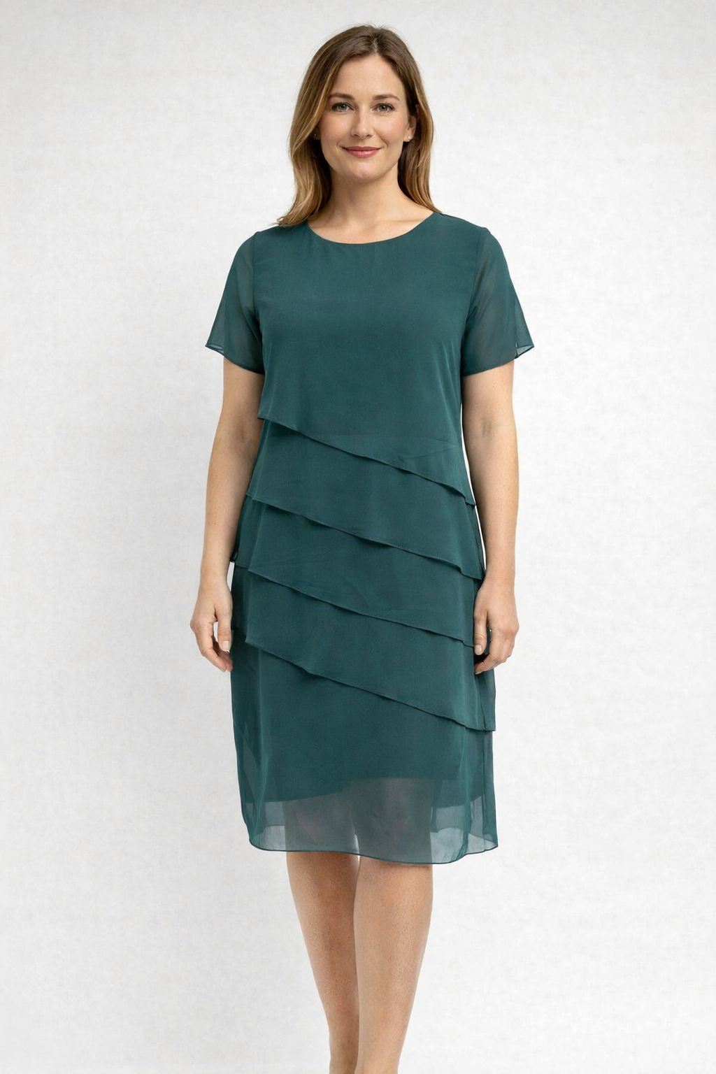 Hannah - Elegante Slankmakende Jurk