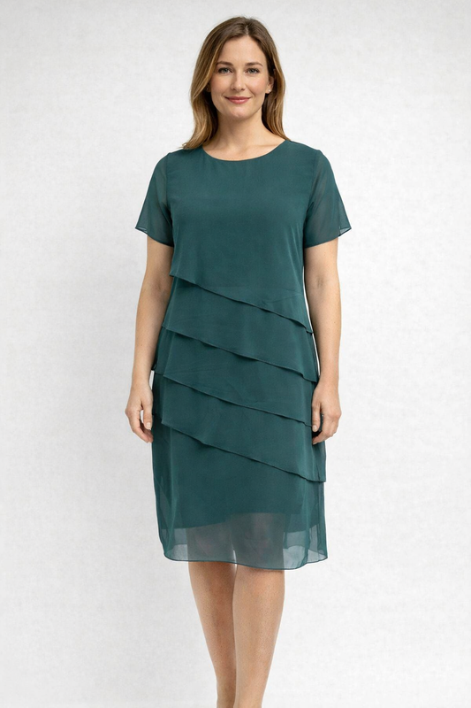 Hannah - Elegante Slankmakende Jurk