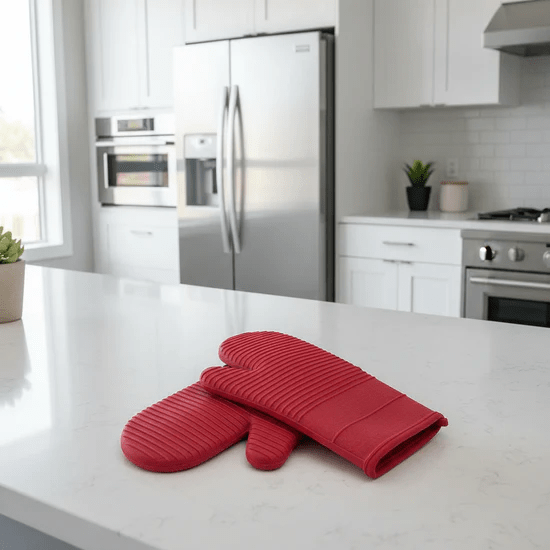 HEATSAFE – Antislip siliconen ovenwanten voor maximale hittebescherming