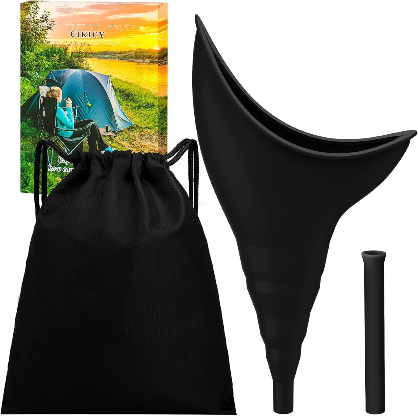 Herbruikbare Vrouwenurinoir LadyGo™ + Gratis Pouch