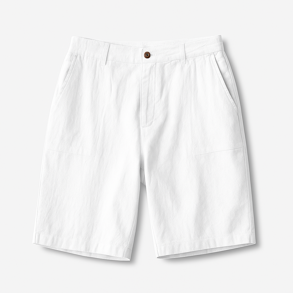 Heren Casual Linnen Shorts voor Ontspannen Zomerdagen