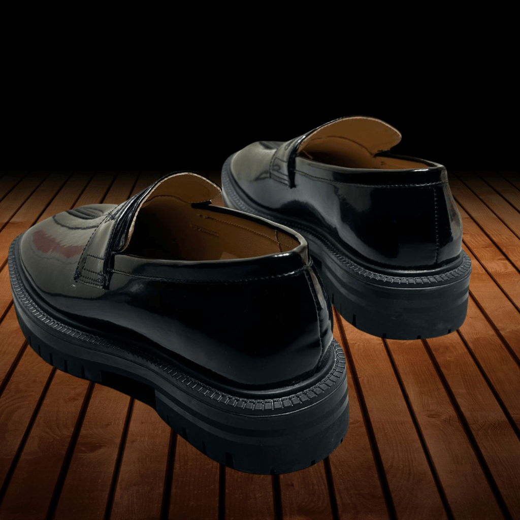 Heren Elegante Gespleten Tenen Schoenen met Dikke Zool