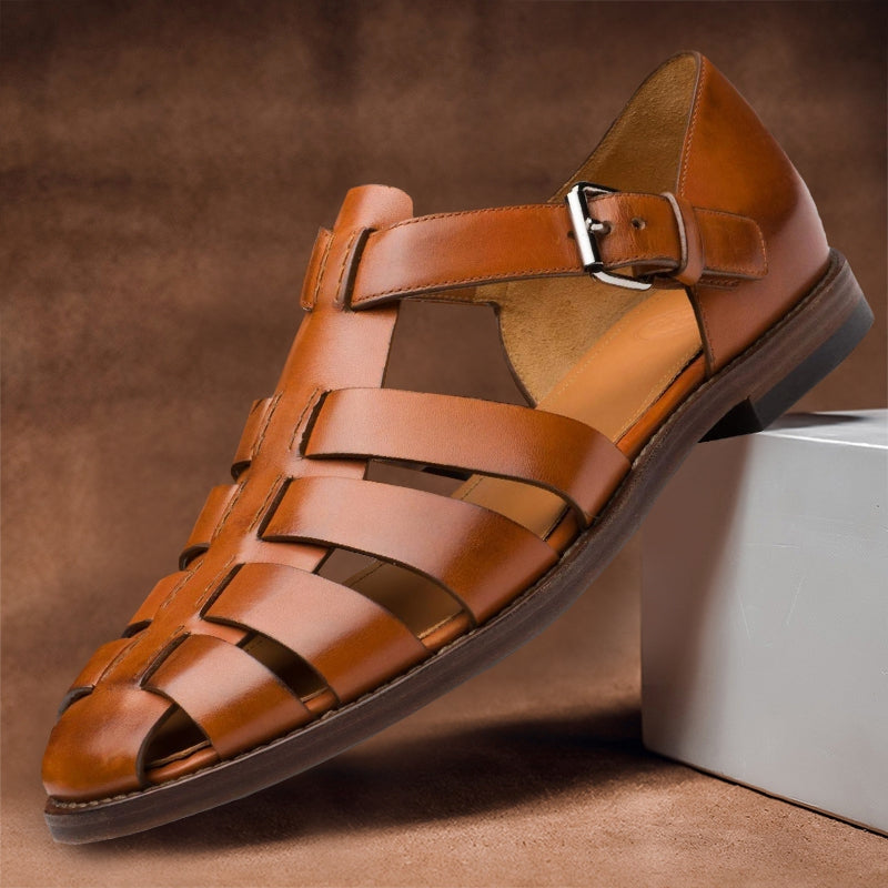 Heren Elegante Open-Toe Sandalen Marcus