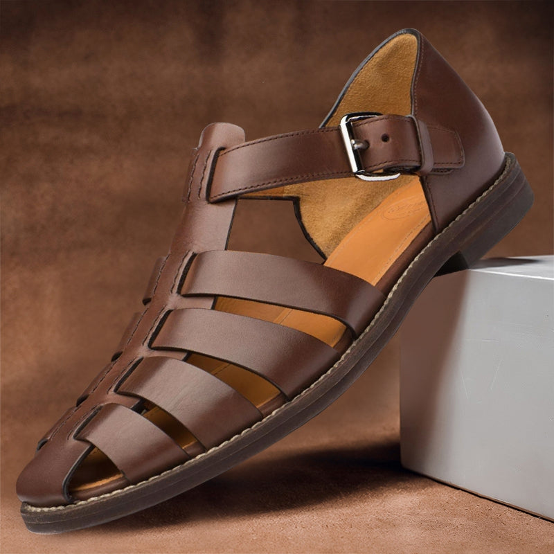 Heren Elegante Open-Toe Sandalen Marcus