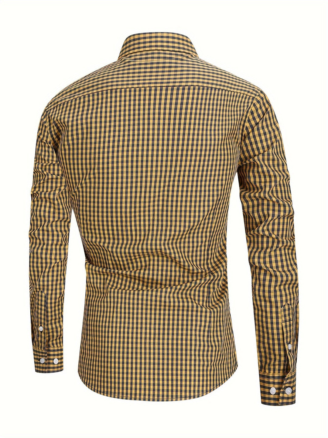 Heren Geruite Overhemd met Comfortabele Pasvorm – Jules