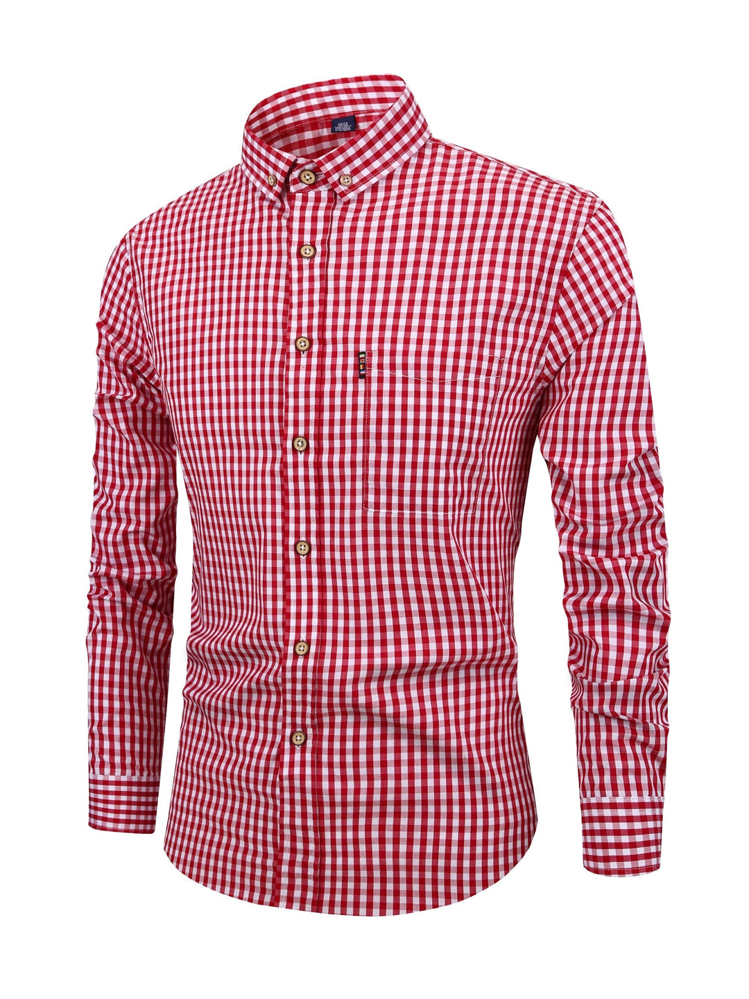 Heren Geruite Overhemd met Comfortabele Pasvorm – Jules
