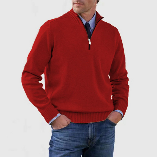 Heren Half-Zip Trui