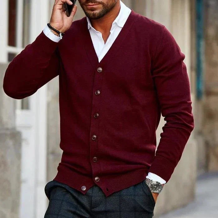 Heren Katoenen Jas, Casual Stijl, Herfst Special