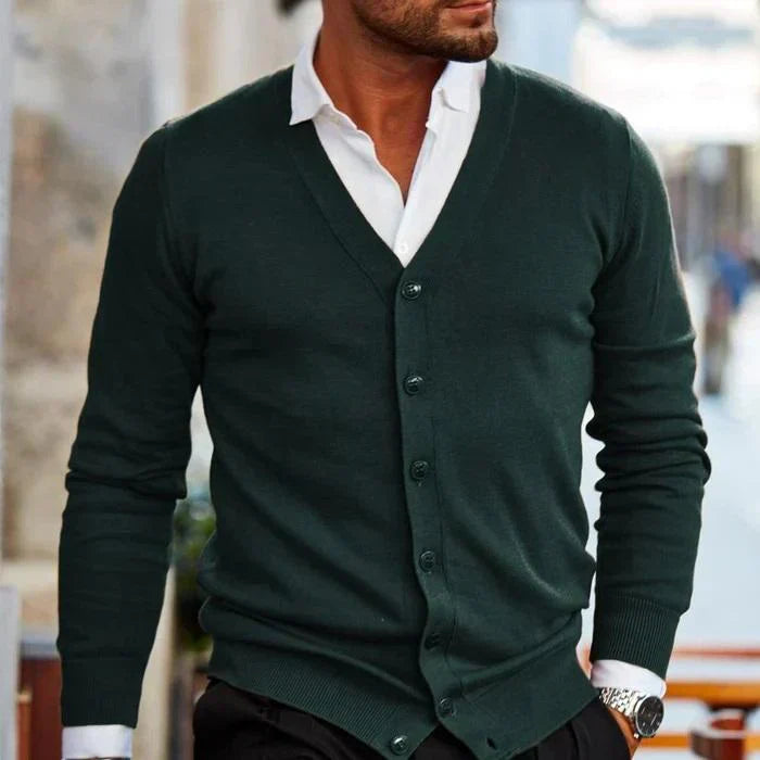 Heren Katoenen Jas, Casual Stijl, Herfst Special