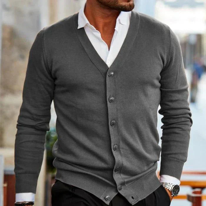 Heren Katoenen Jas, Casual Stijl, Herfst Special