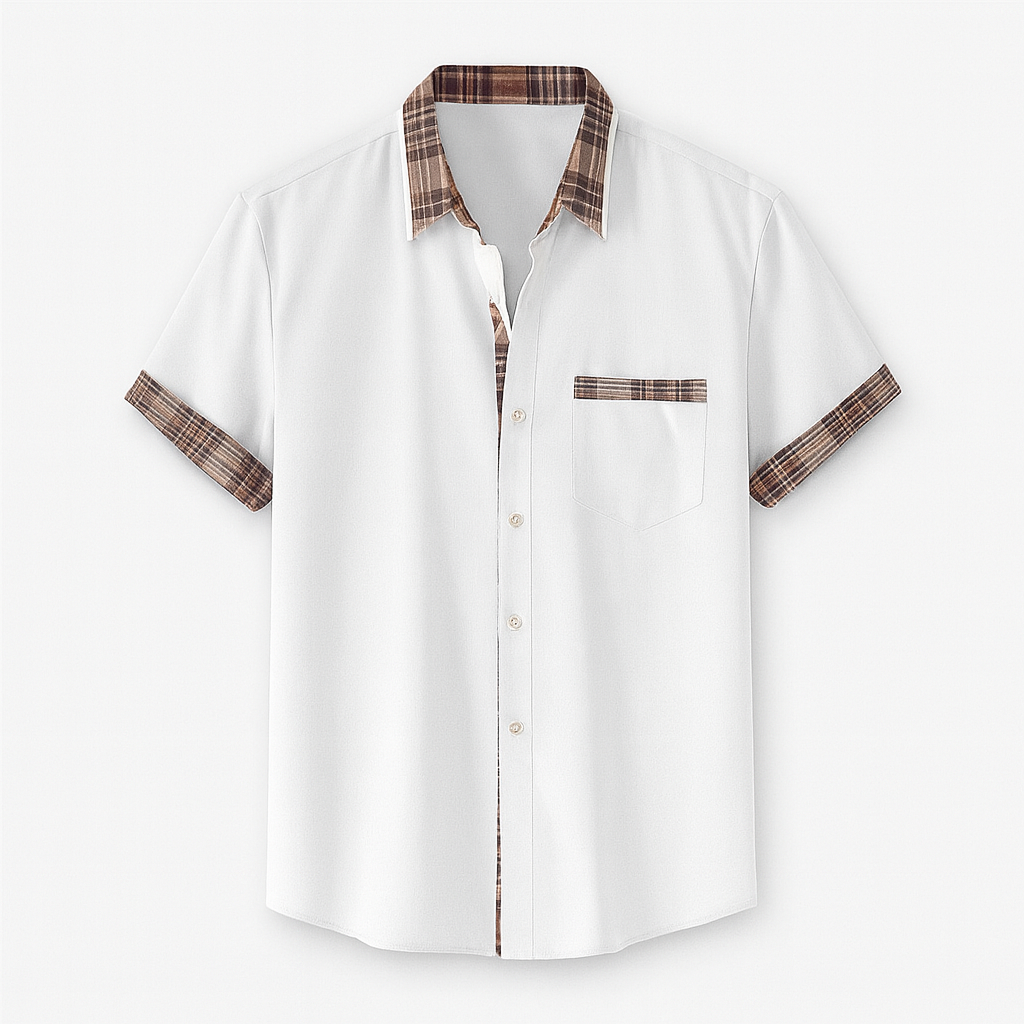 Heren Korte Mouwen Shirt