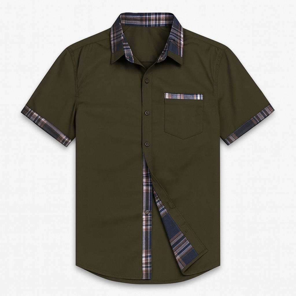Heren Korte Mouwen Shirt