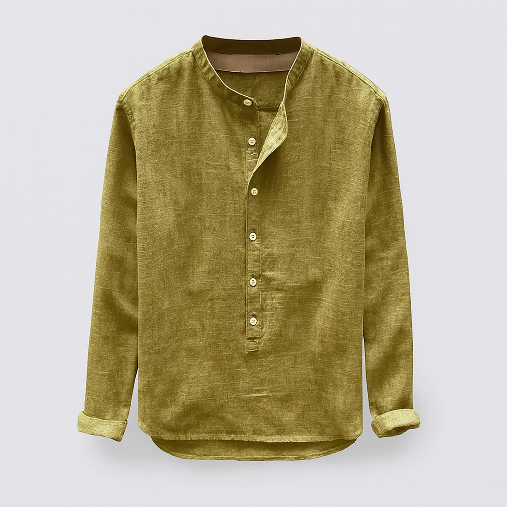 Heren Linnen Shirt