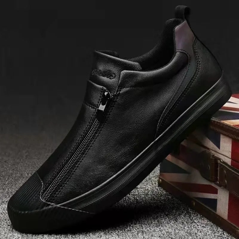 Heren Sneakers met Rits en Comfort – Noah