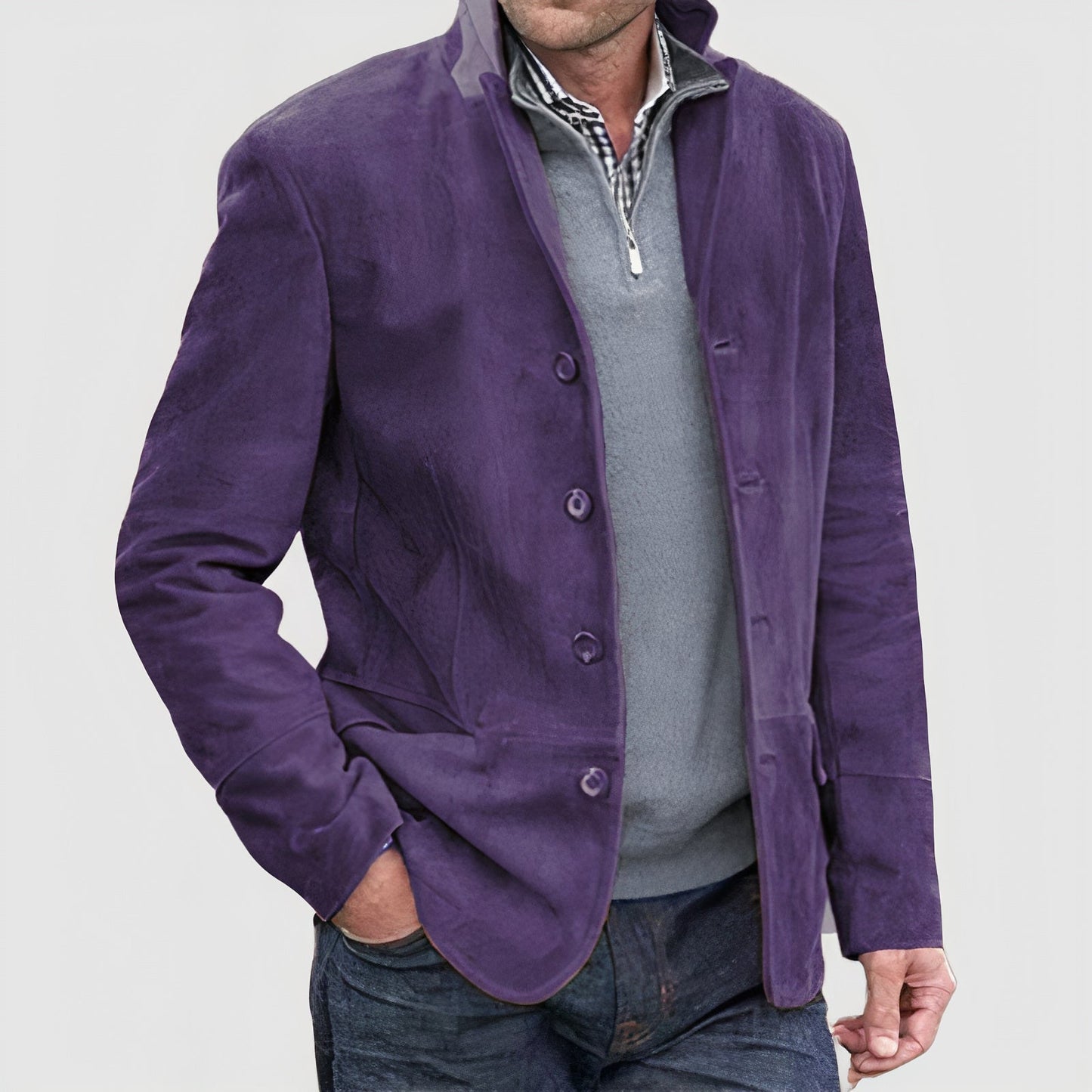 Heren Vintage Jas - Theo Herfst