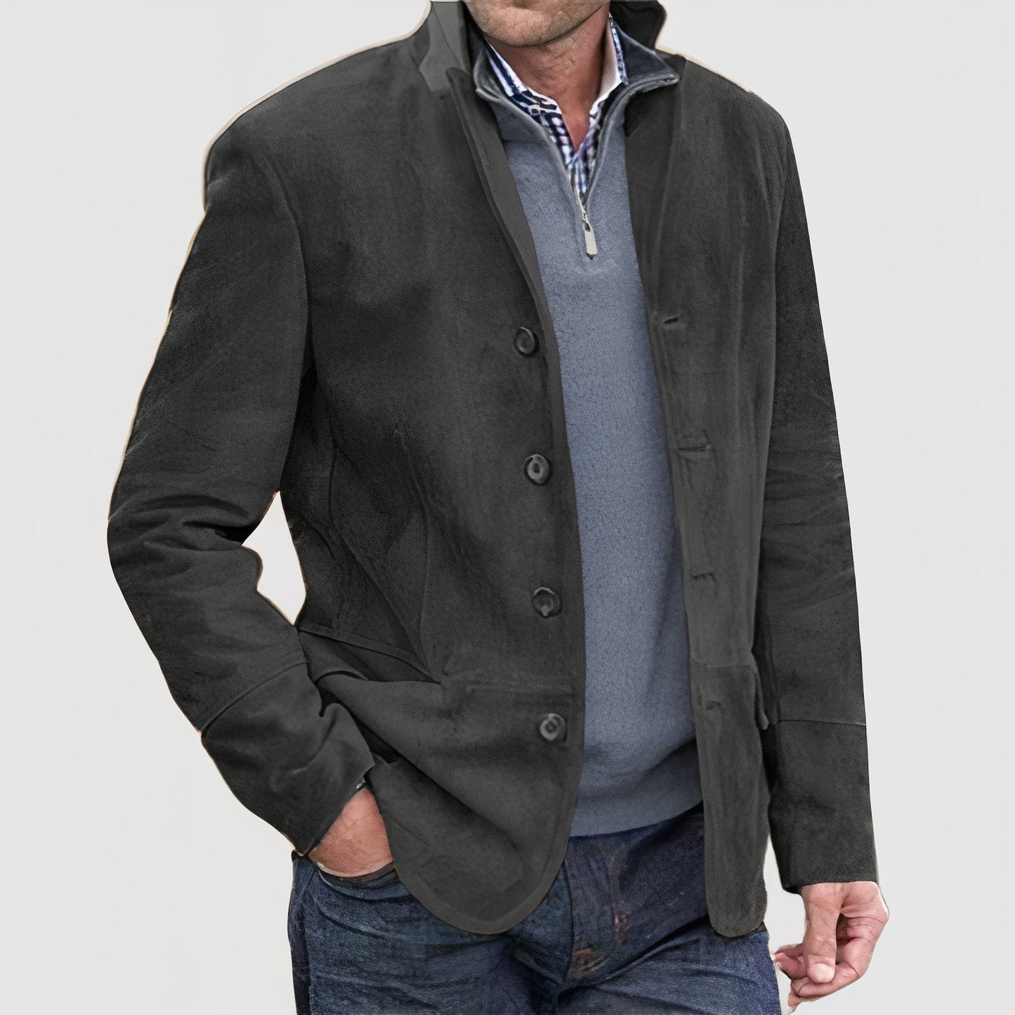 Heren Vintage Jas - Theo Herfst
