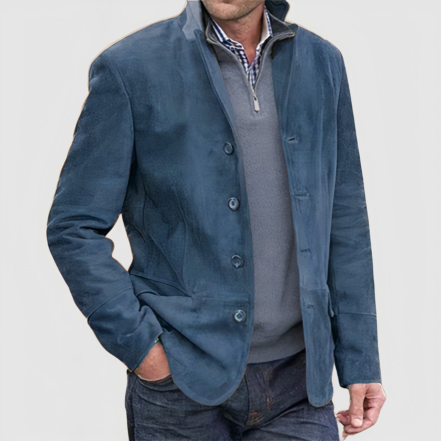 Heren Vintage Jas - Theo Herfst