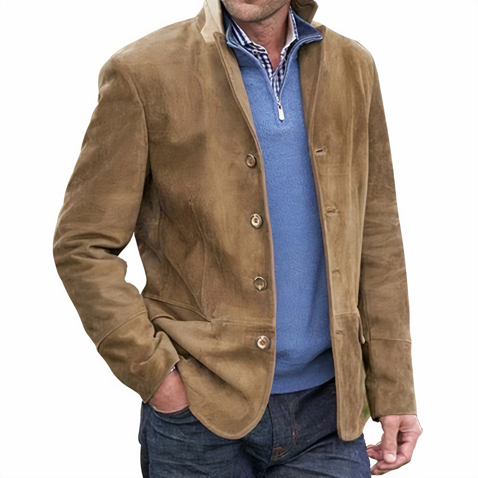 Heren Vintage Jas - Theo Herfst