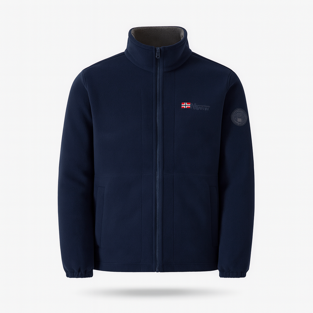 Herfst Thermische Comfort Ultra-zachte Fleece Jas - Scandinavische Elegant