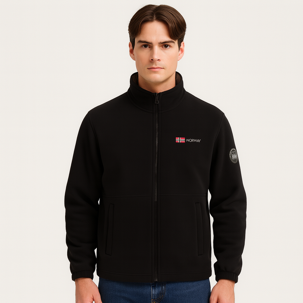 Herfst Thermische Comfort Ultra-zachte Fleece Jas - Scandinavische Elegant