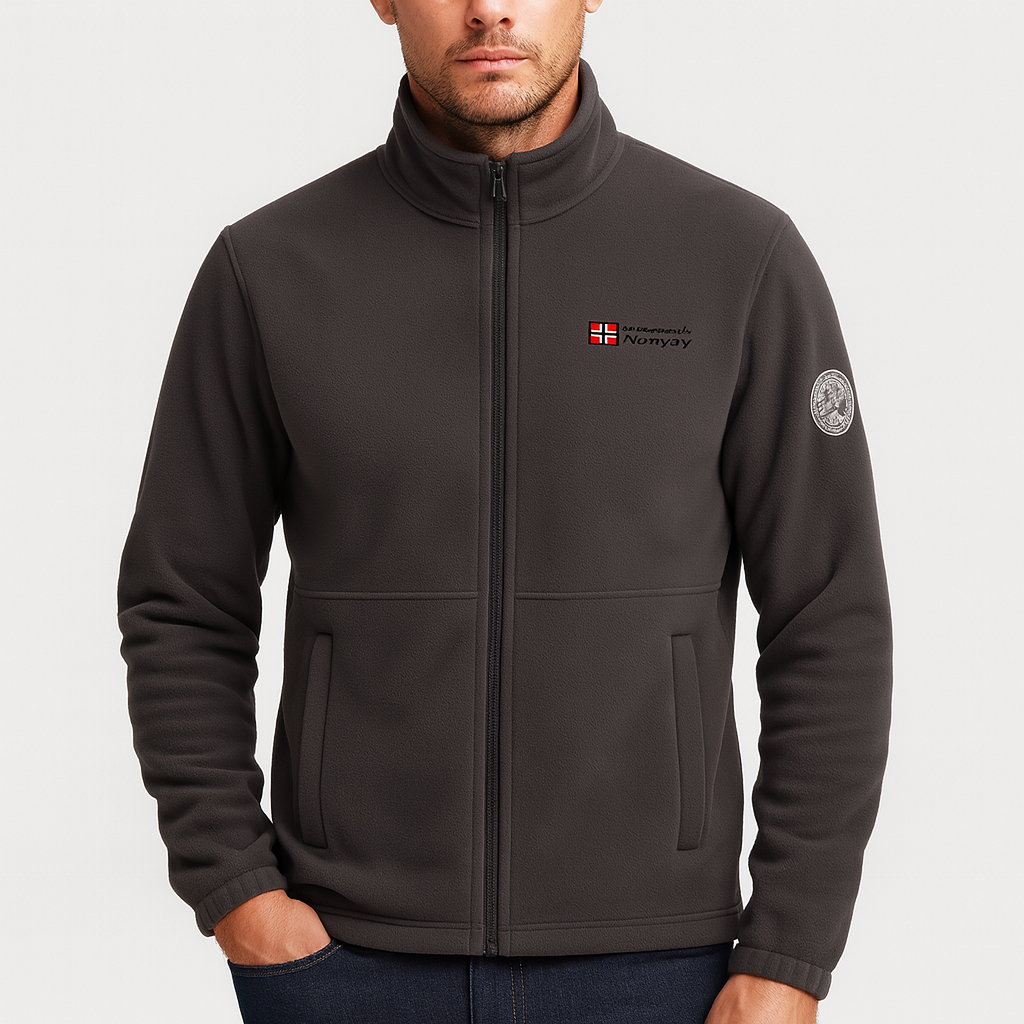 Herfst Thermische Comfort Ultra-zachte Fleece Jas - Scandinavische Elegant
