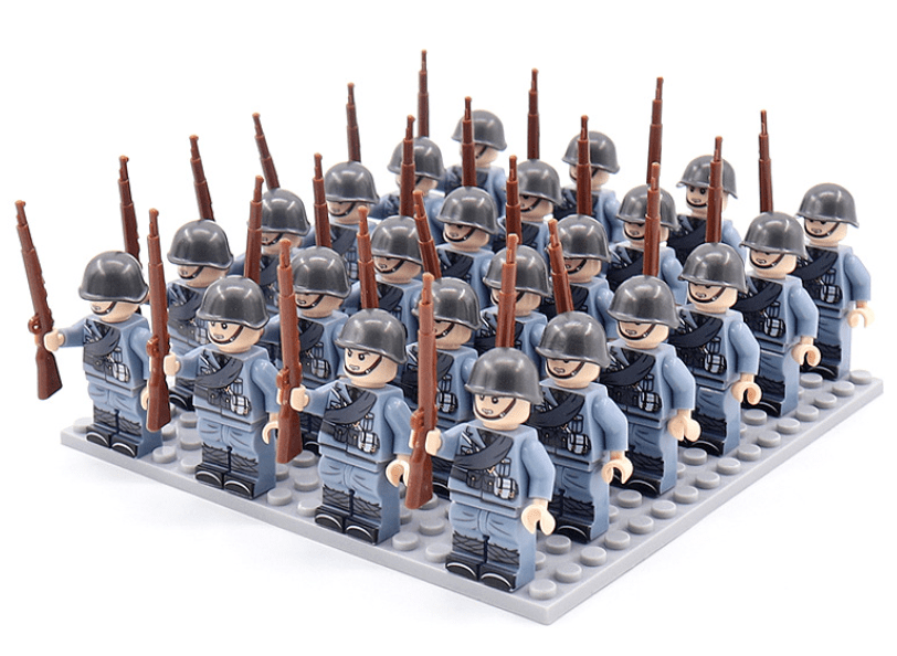 HISTORYBLOCKS – 21-delig figuur bouwblokset voor kinderen en verzamelaars