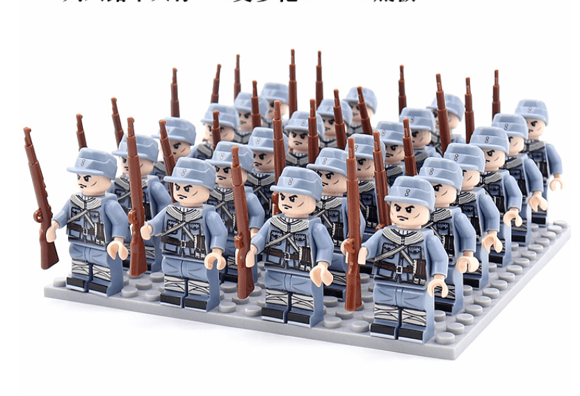 HISTORYBLOCKS – 21-delig figuur bouwblokset voor kinderen en verzamelaars