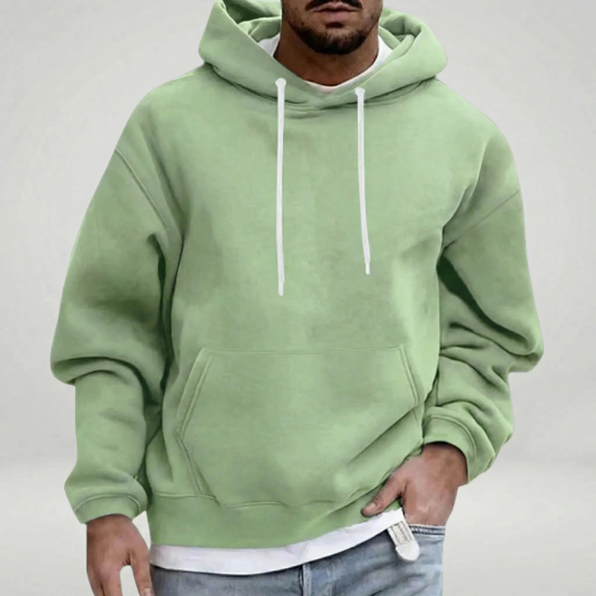 Hoodie met losse pasvorm - Marcel