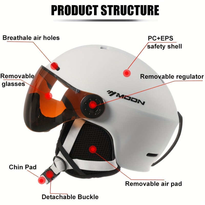 Hoogwaardige Sk helmet met Afneembare Onderdelen – Veilig en Comfortabel voor Buitenactiviteiten