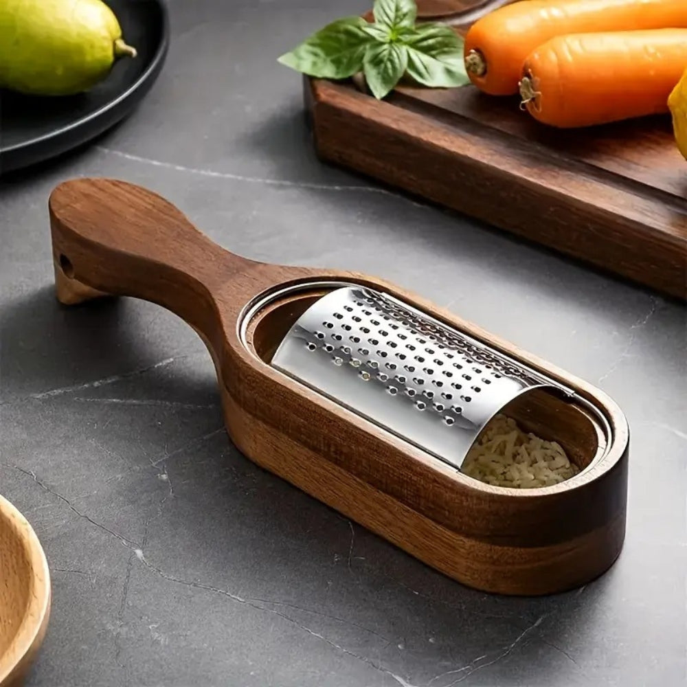 Houten Handgreep Kaasrasp