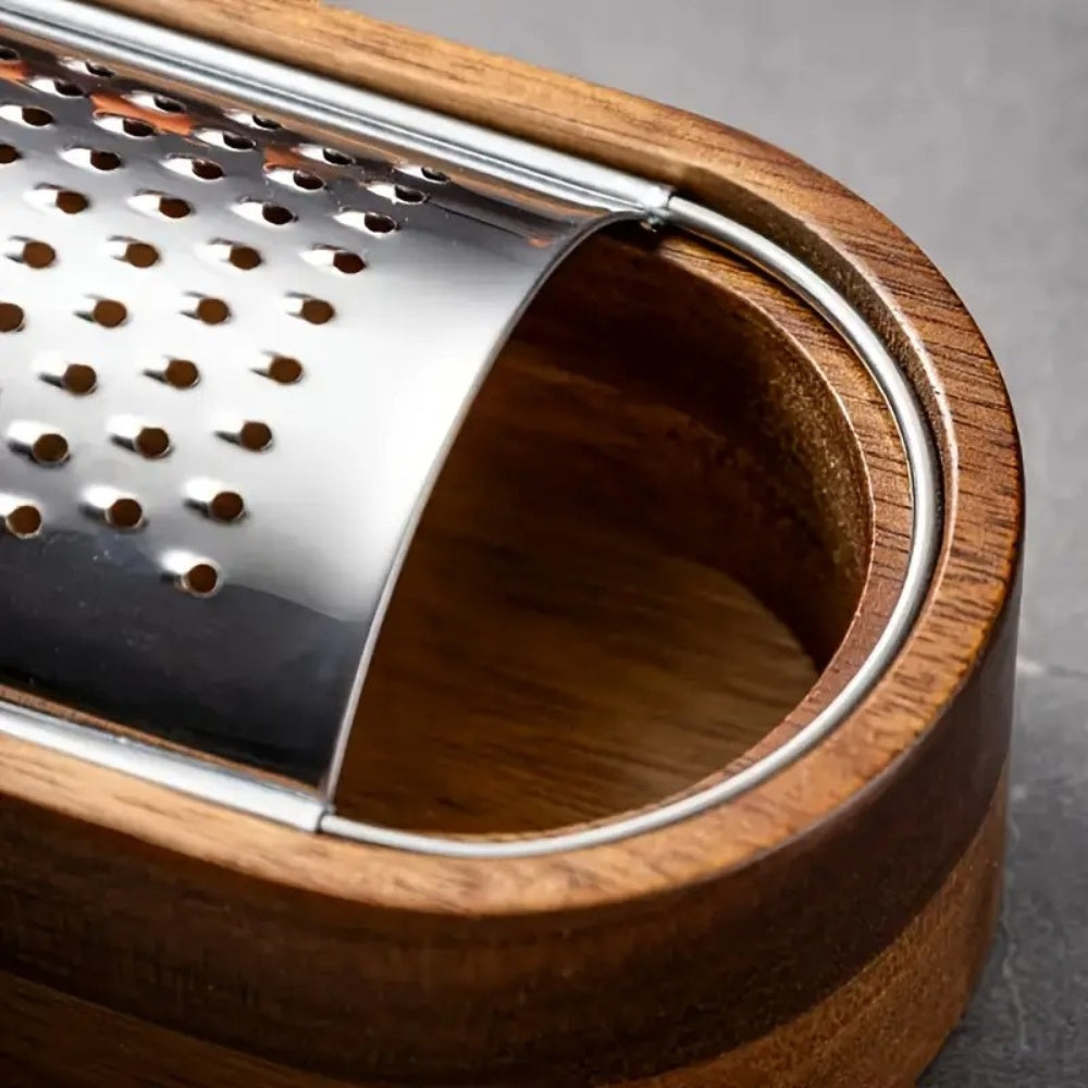 Houten Handgreep Kaasrasp
