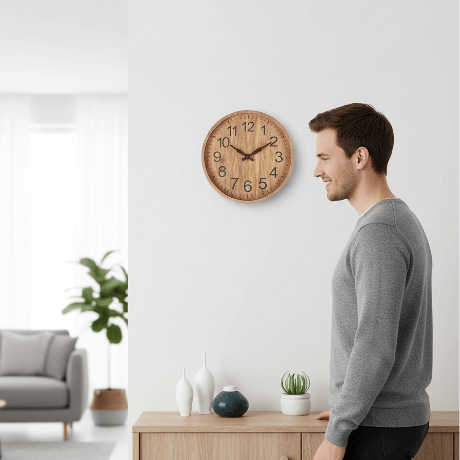 HOUTEN KLOK – Natuurlijke Charme voor Jouw Huis