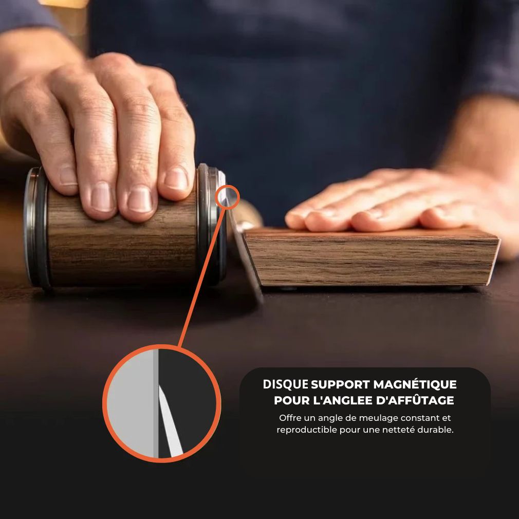 Houten Mes Roller Slijper