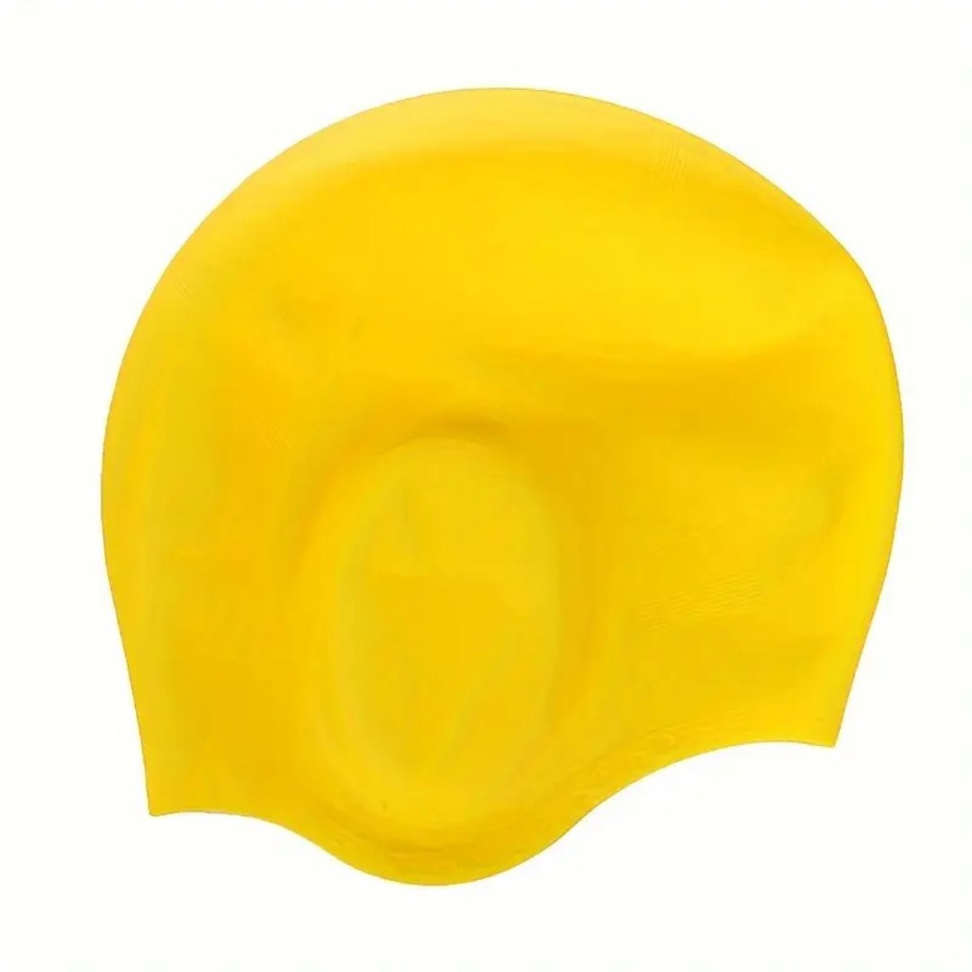 HydroFit – Siliconen Zwemcap met Oorbescherming