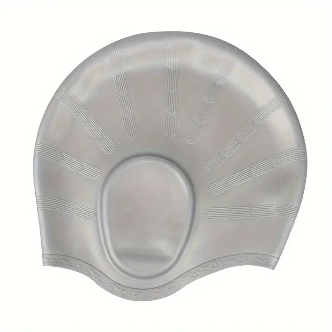HydroFit – Siliconen Zwemcap met Oorbescherming