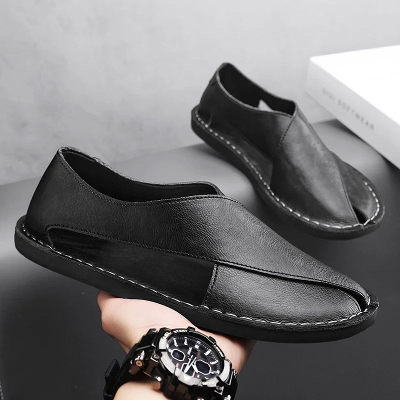 Italiaanse Kalfsleren Sandalen™ — Ontketen Vertrouwen en Loop de Hele Dag op Wolken