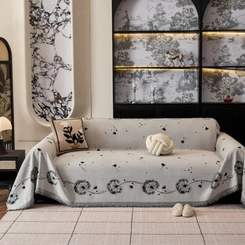 Japandi Paardenbloem Puff Sofa Cover