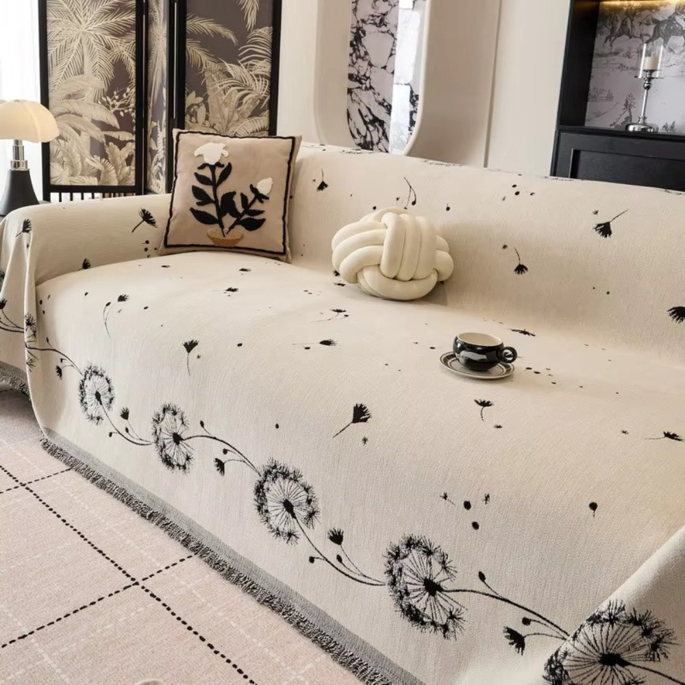 Japandi Paardenbloem Puff Sofa Cover