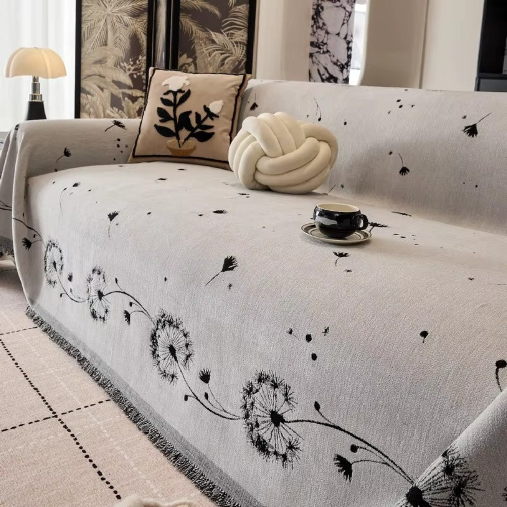 Japandi Paardenbloem Puff Sofa Cover