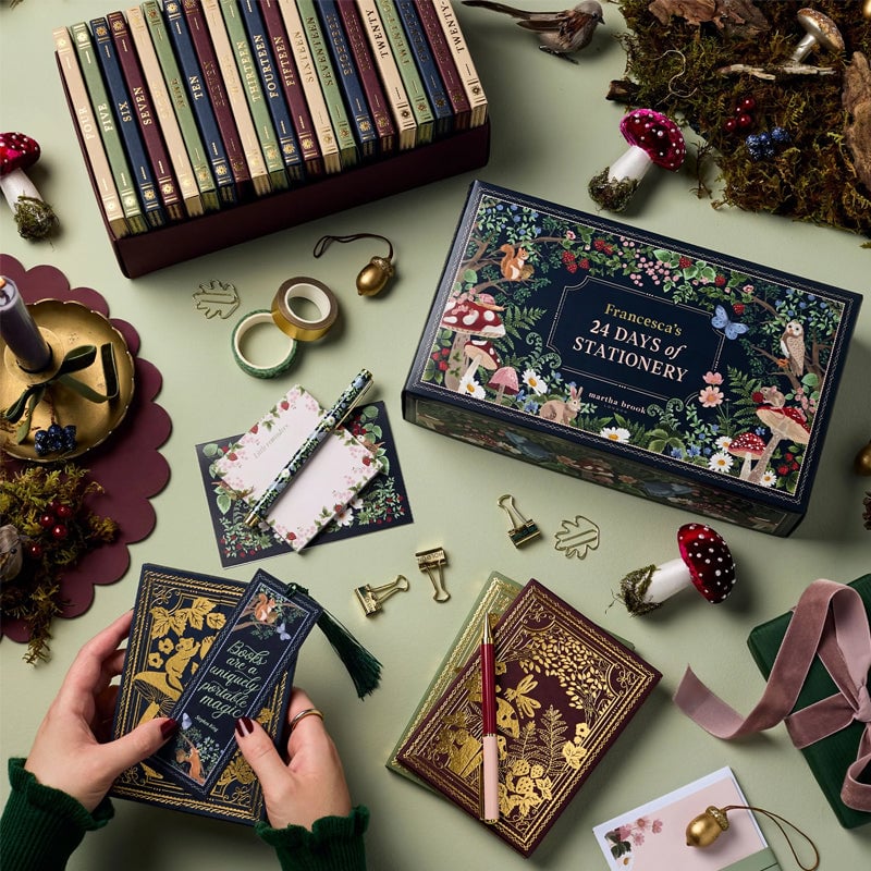 JollyJournals™ - Adventskalender met Kantoorbenodigdheden 24 Verrassingen