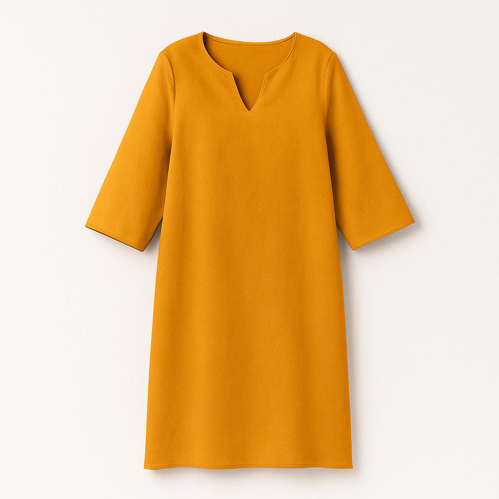 Josette | Elegante V-hals herfstjurk