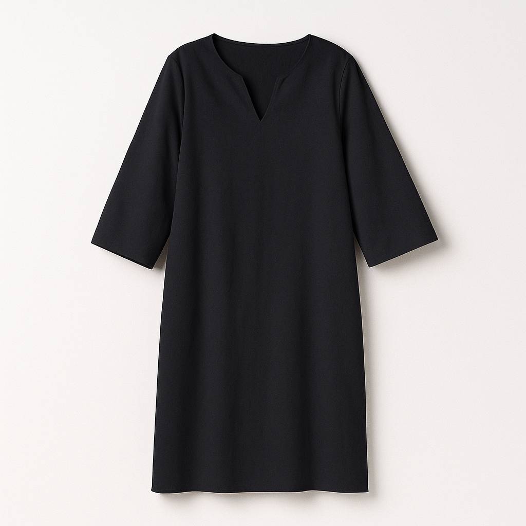 Josette | Elegante V-hals herfstjurk